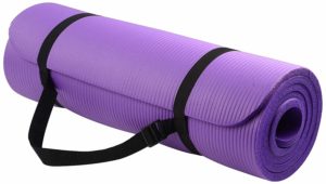 BalanceFrom Go Yoga All Purpose Yoga Mat with Carrying Strap