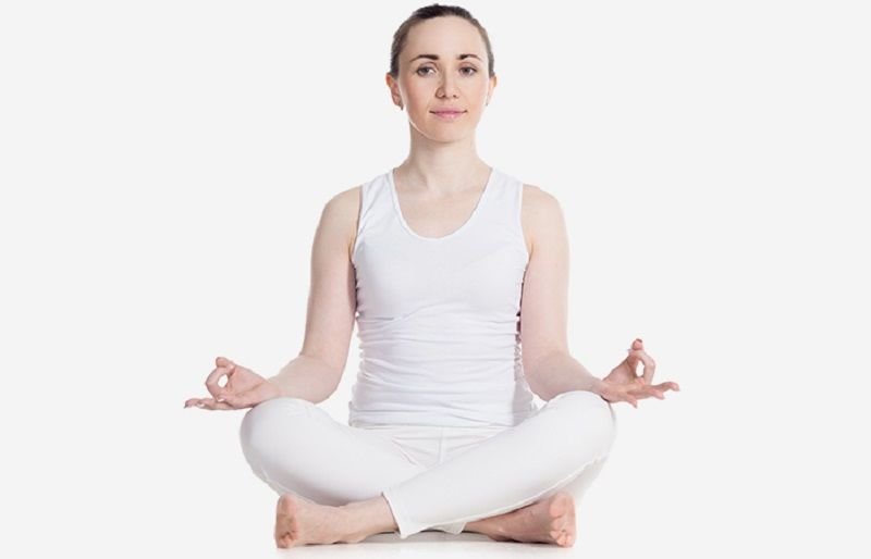 Easy pose (Sukhasana)