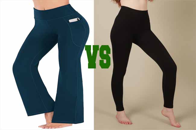 difference between yoga pants and leggings